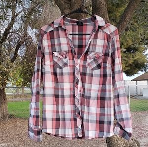 Cute Plaid Long Sleeve